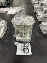 Load image into Gallery viewer, Compact Multi-Lens Stereo Microscope with Angled Head, Metal Pillar Stand, Top Lighting
