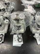 Load image into Gallery viewer, Compact Multi-Lens Stereo Microscope with Angled Head, Metal Pillar Stand, Top Lighting
